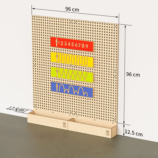 Writing Exercise Game Board wall panel by Eduplay – builds early math and fine motor skills