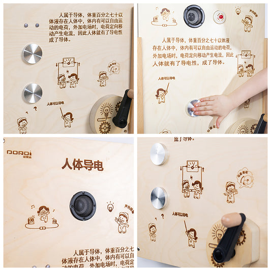Human Conductivity wall panel by Eduplay – builds problem solving and cause-and-effect understanding