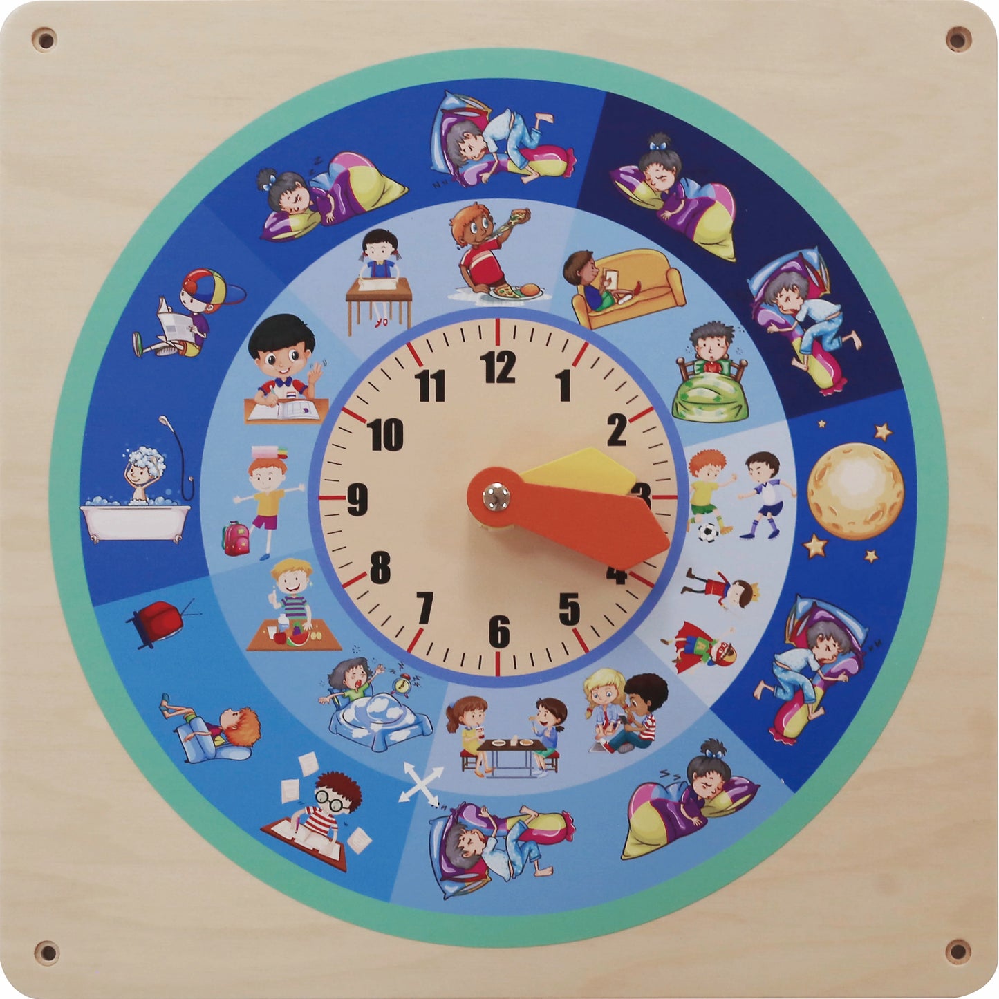 Time & Habits Clock Panel