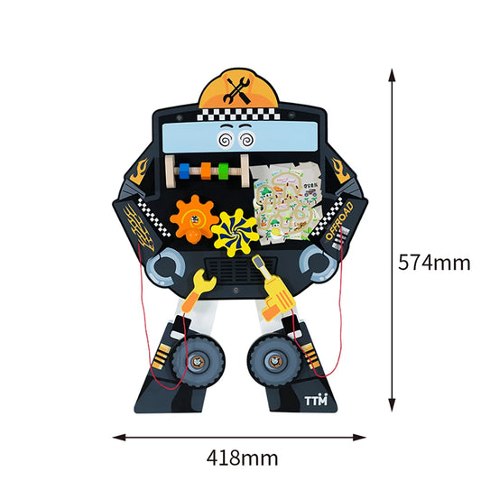 Rescue Vehicle Robot wall panel by Eduplay – builds creative thinking and fine motor skills