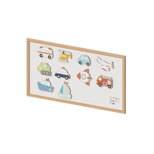 Transportation Tool magnetic board by Eduplay – builds creative thinking and language skills