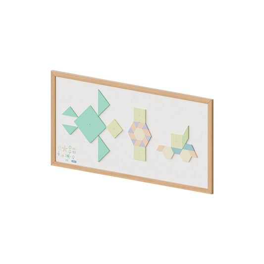 Polygon Building Block magnetic set by Eduplay – builds spatial reasoning and creative thinking