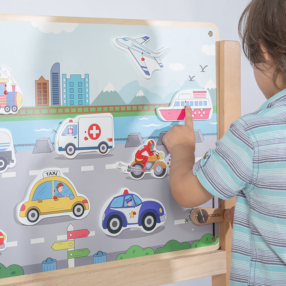 Wall-mounted Eduplay activity panel