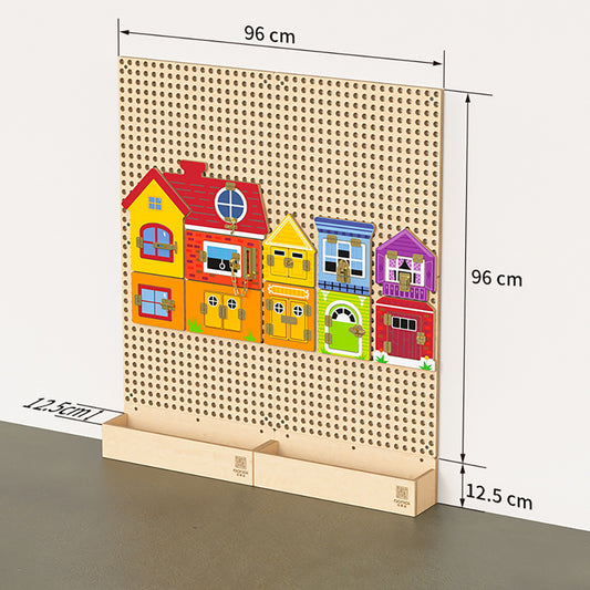 Fantastic Locks wall panel by Eduplay – builds problem solving and fine motor skills