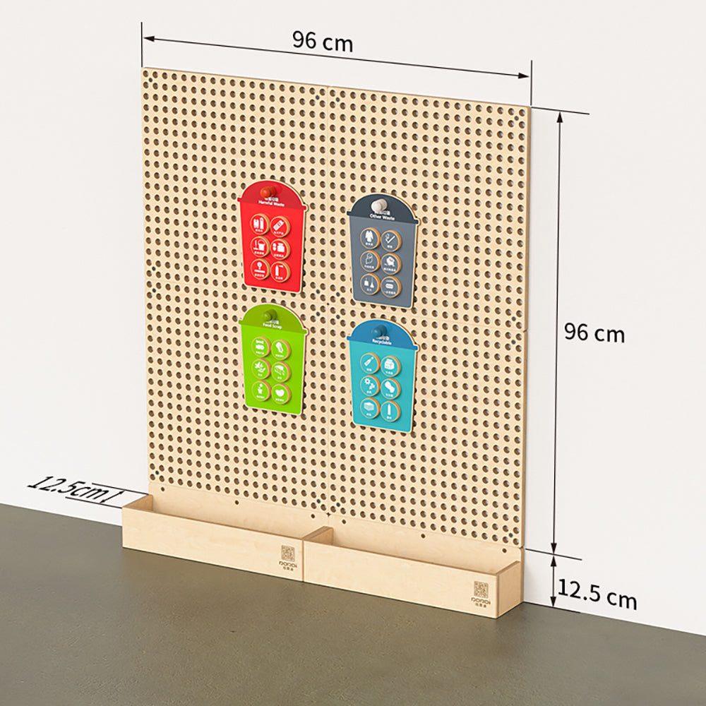 Trash Sorting wall panel by Eduplay – builds problem solving and language skills