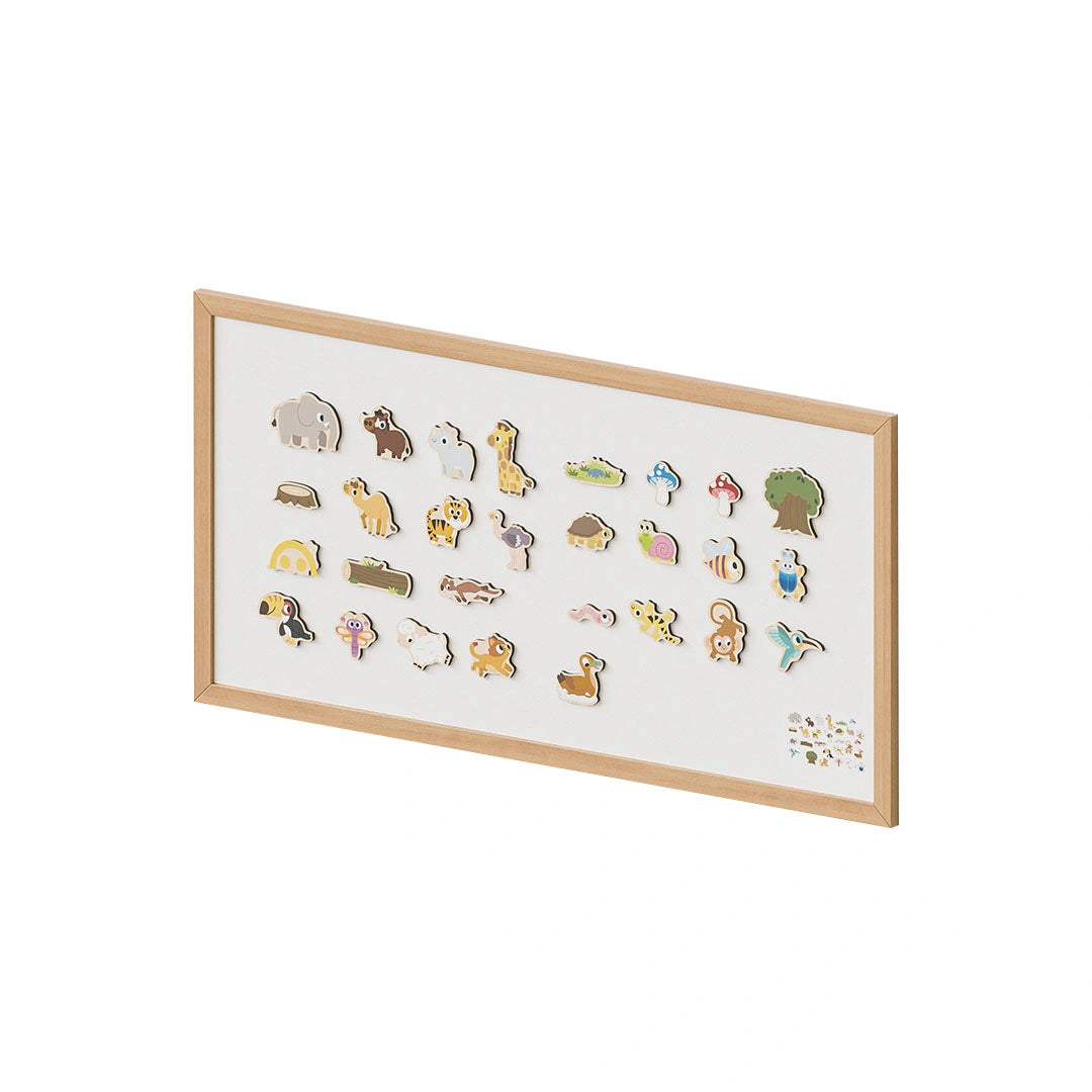 Animal magnetic wall board by Eduplay – builds language and memory recall skills