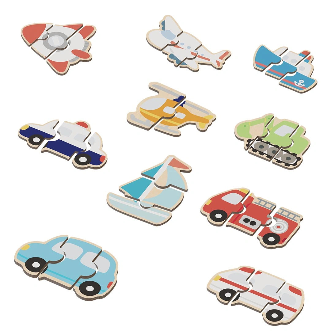 Transportation Tool magnetic board by Eduplay – builds creative thinking and language skills