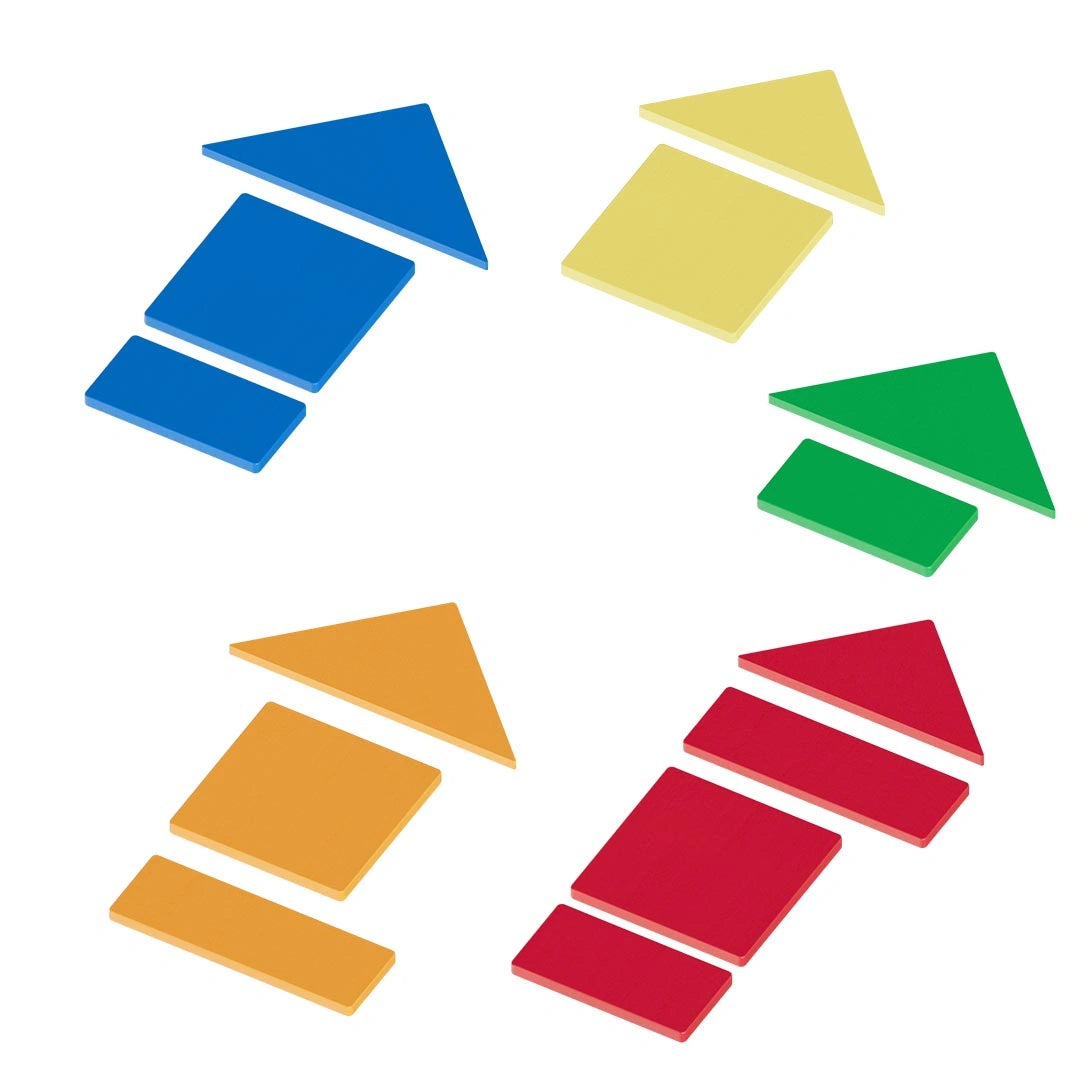 Triangular Building Block magnetic set by Eduplay – builds spatial reasoning and creative thinking