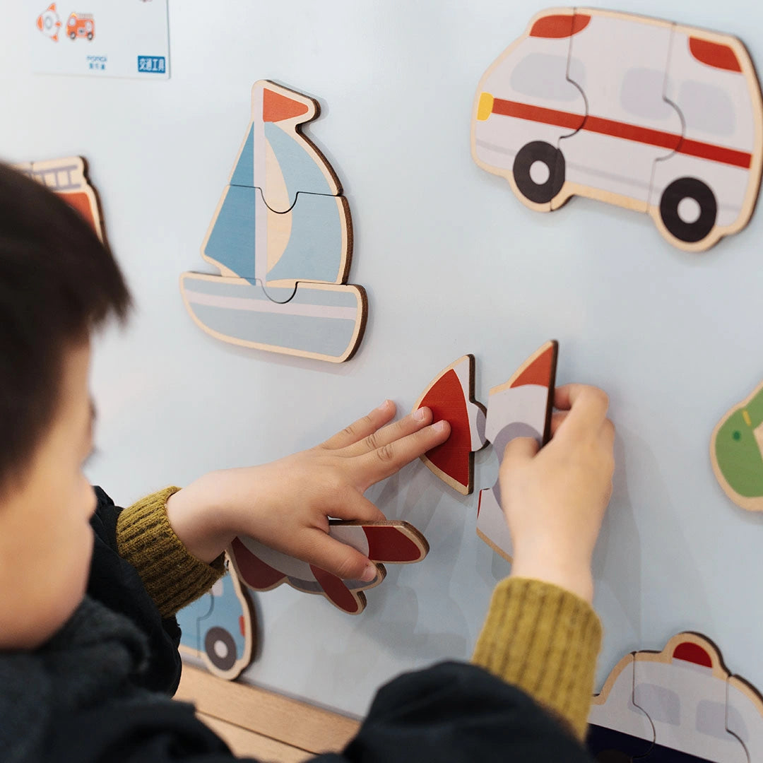 Transportation Tool magnetic board by Eduplay – builds creative thinking and language skills
