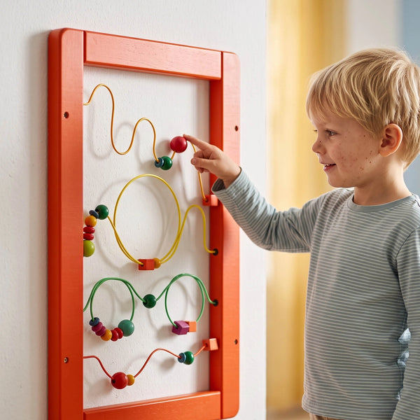 Vertical Bead Maze wall panel by Eduplay – builds fine motor skills and focus