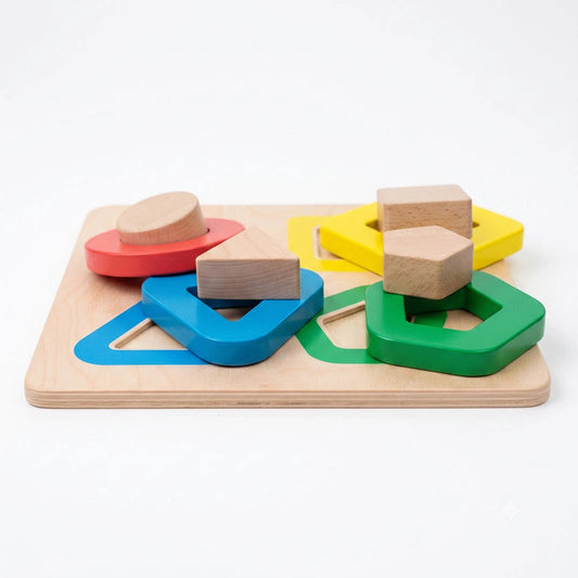 Geometric Shape Pairing puzzle by Eduplay – builds spatial reasoning and memory recall