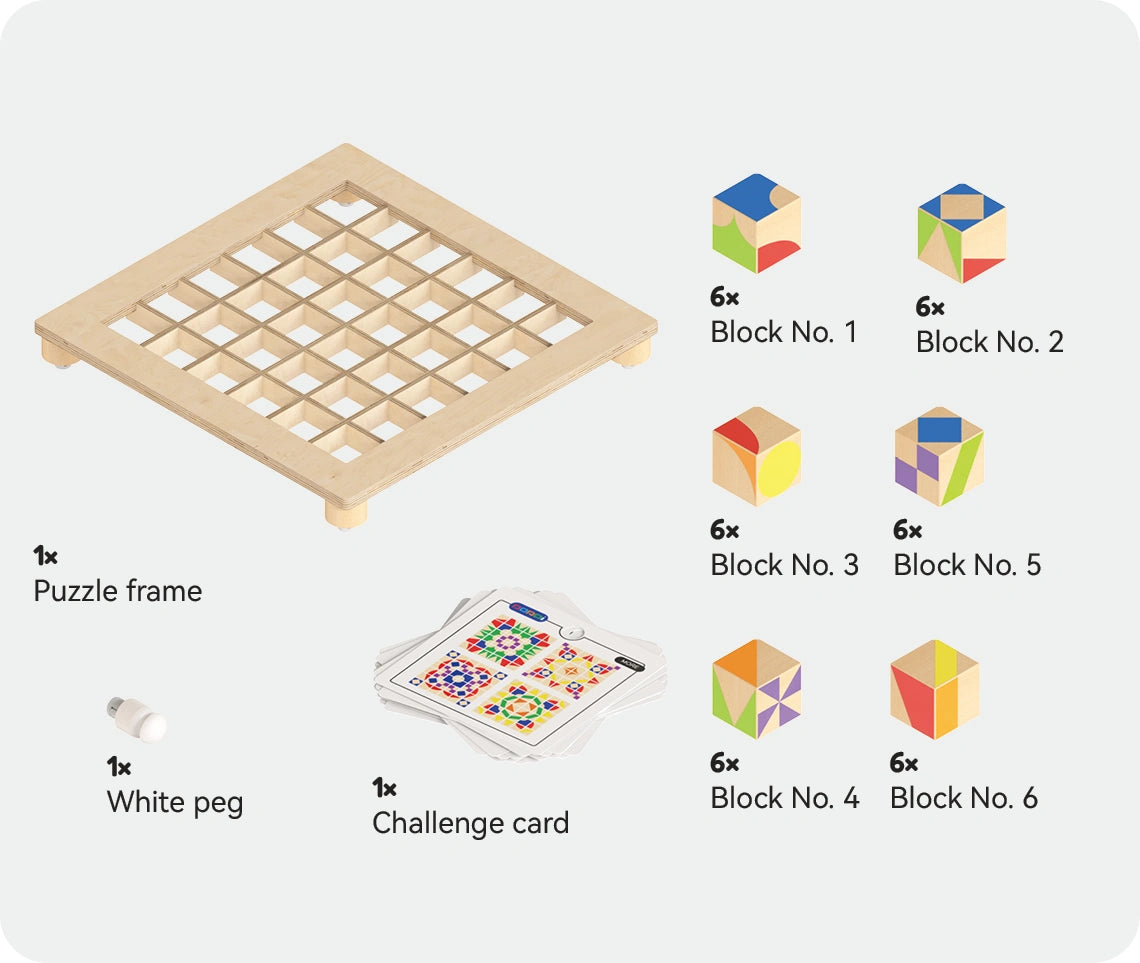 Hexagon Puzzle Panel