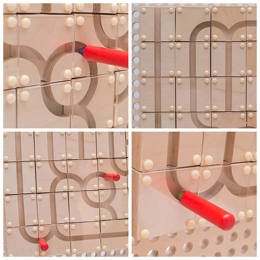 Universal Maze wall panel by Eduplay – builds spatial reasoning and problem solving