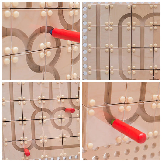 Universal Maze wall panel by Eduplay – builds spatial reasoning and problem solving