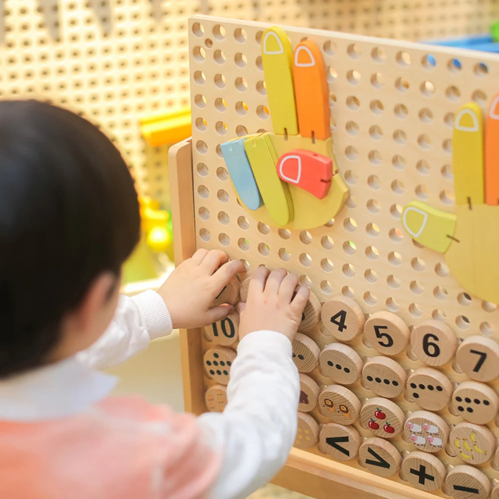 Palm Games wall panel by Eduplay – builds fine motor skills and memory recall