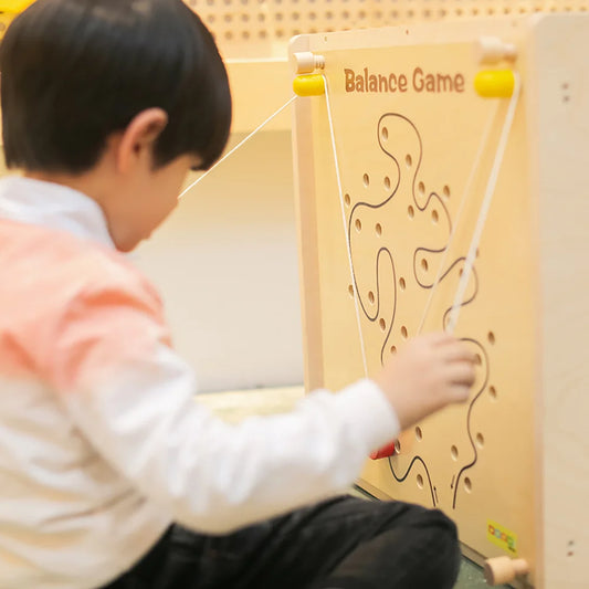 Rope Adventure wall panel by Eduplay – builds problem solving and fine motor skills