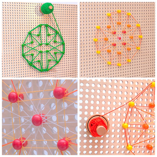 Line Combinations wall panel by Eduplay – builds spatial reasoning and problem solving
