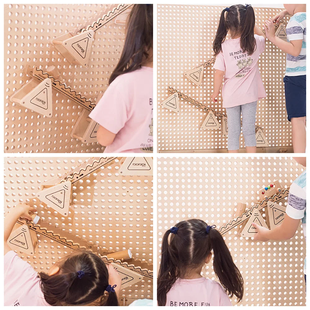 Rhythmic Staircase wall panel by Eduplay – builds memory recall and fine motor skills