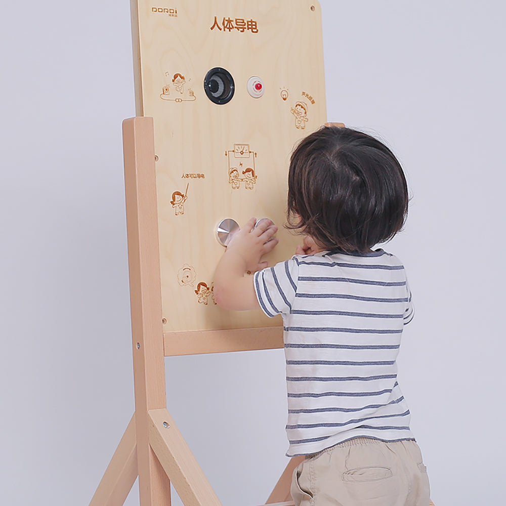 Human Conductivity wall panel by Eduplay – builds problem solving and cause-and-effect understanding