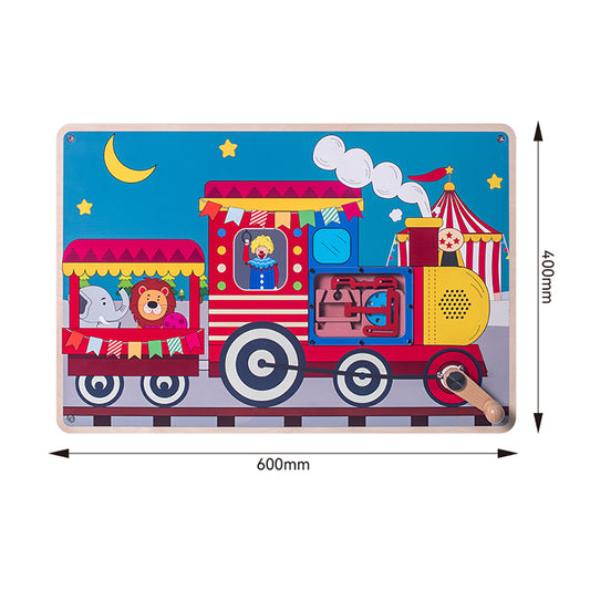 Steam Train wall panel by Eduplay – builds problem solving and fine motor skills