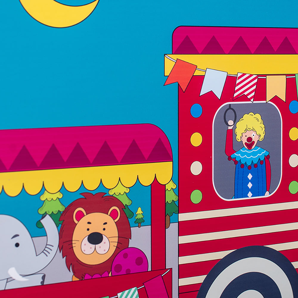 Steam Train wall panel by Eduplay – builds problem solving and fine motor skills