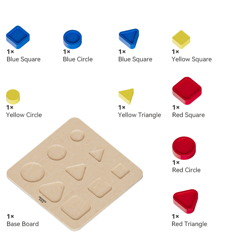 Geometry Stacking Tower by Eduplay – builds spatial reasoning and fine motor skills