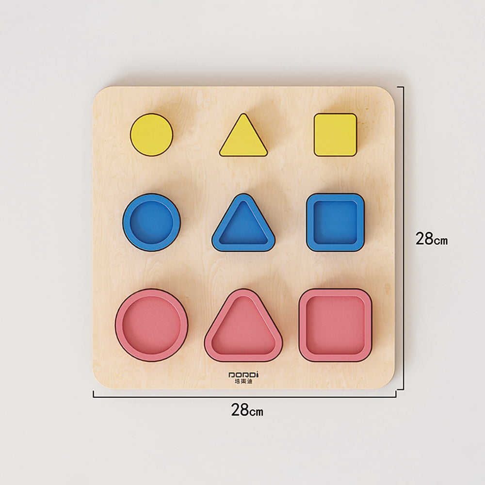 Geometry Stacking Tower by Eduplay – builds spatial reasoning and fine motor skills