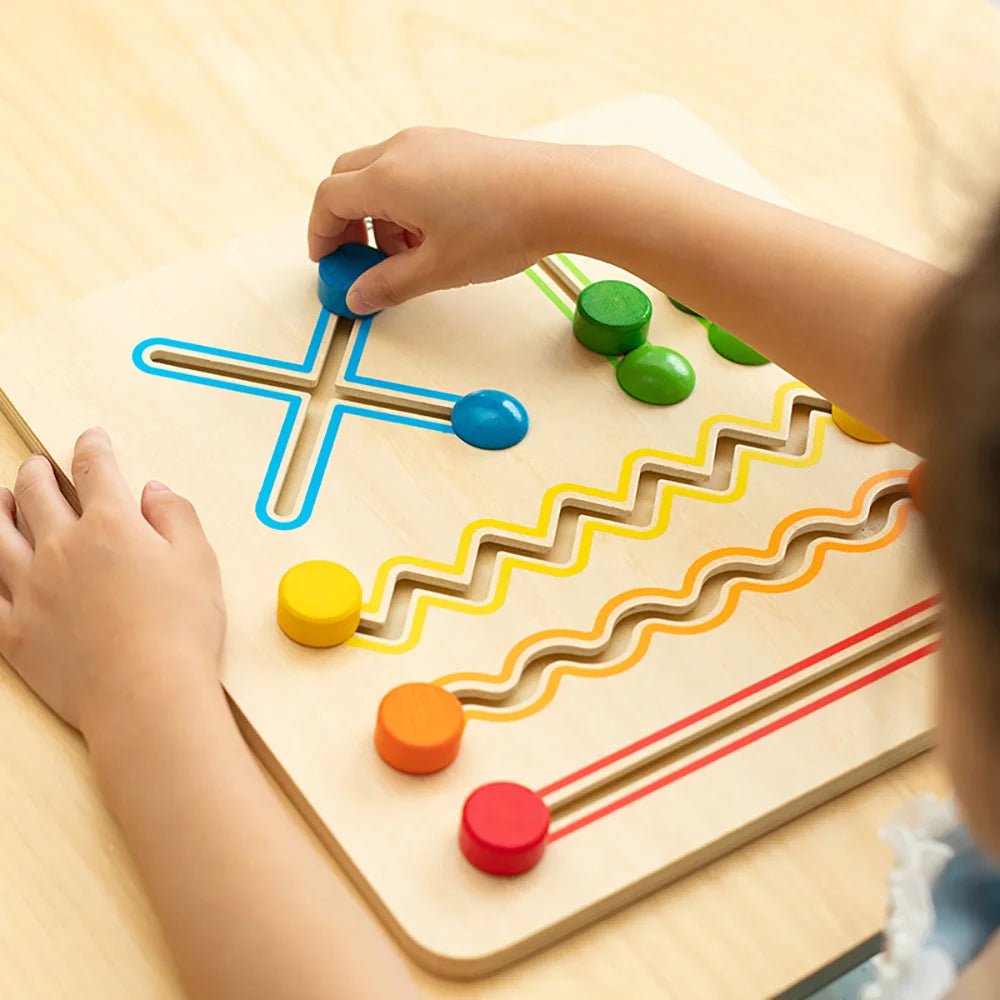 Relationship Between Lines puzzle by Eduplay – builds spatial reasoning and problem solving