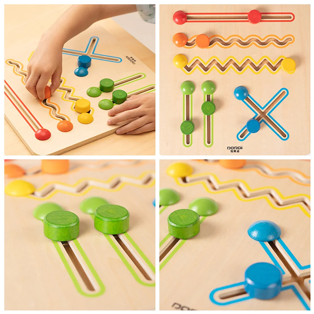 Relationship Between Lines puzzle by Eduplay – builds spatial reasoning and problem solving
