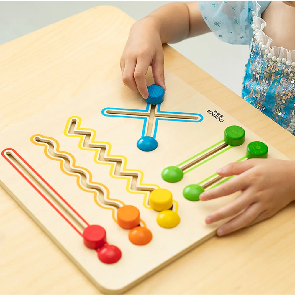 Relationship Between Lines puzzle by Eduplay – builds spatial reasoning and problem solving