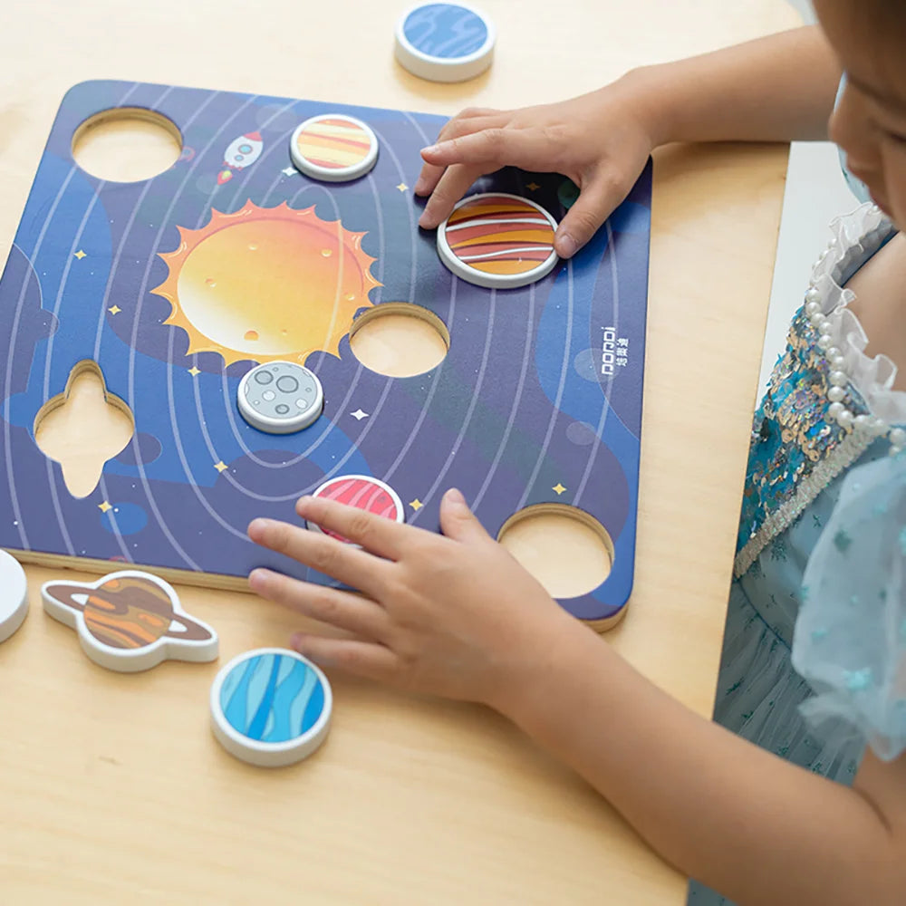 Get to Know the Solar System puzzle by Eduplay – builds memory recall and language skills