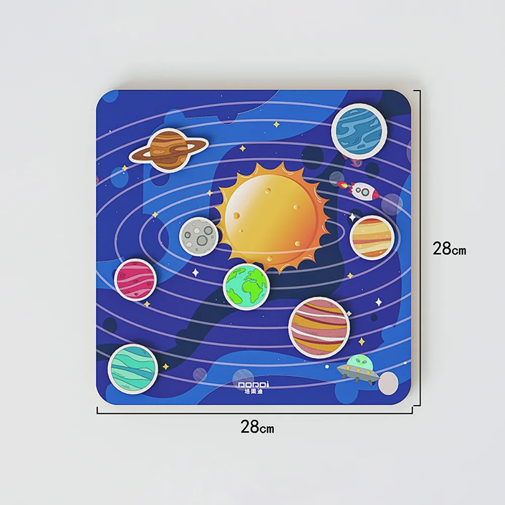 Get to Know the Solar System puzzle by Eduplay – builds memory recall and language skills