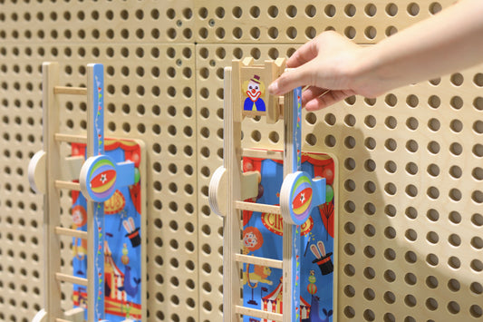 Go Down The Stair Again wall panel by Eduplay – builds problem solving and cause-and-effect understanding