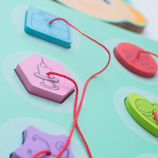 Doctor role-play wall panel by Eduplay – builds social-emotional skills and creative thinking