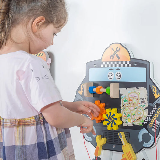 Rescue Vehicle Robot wall panel by Eduplay – builds creative thinking and fine motor skills