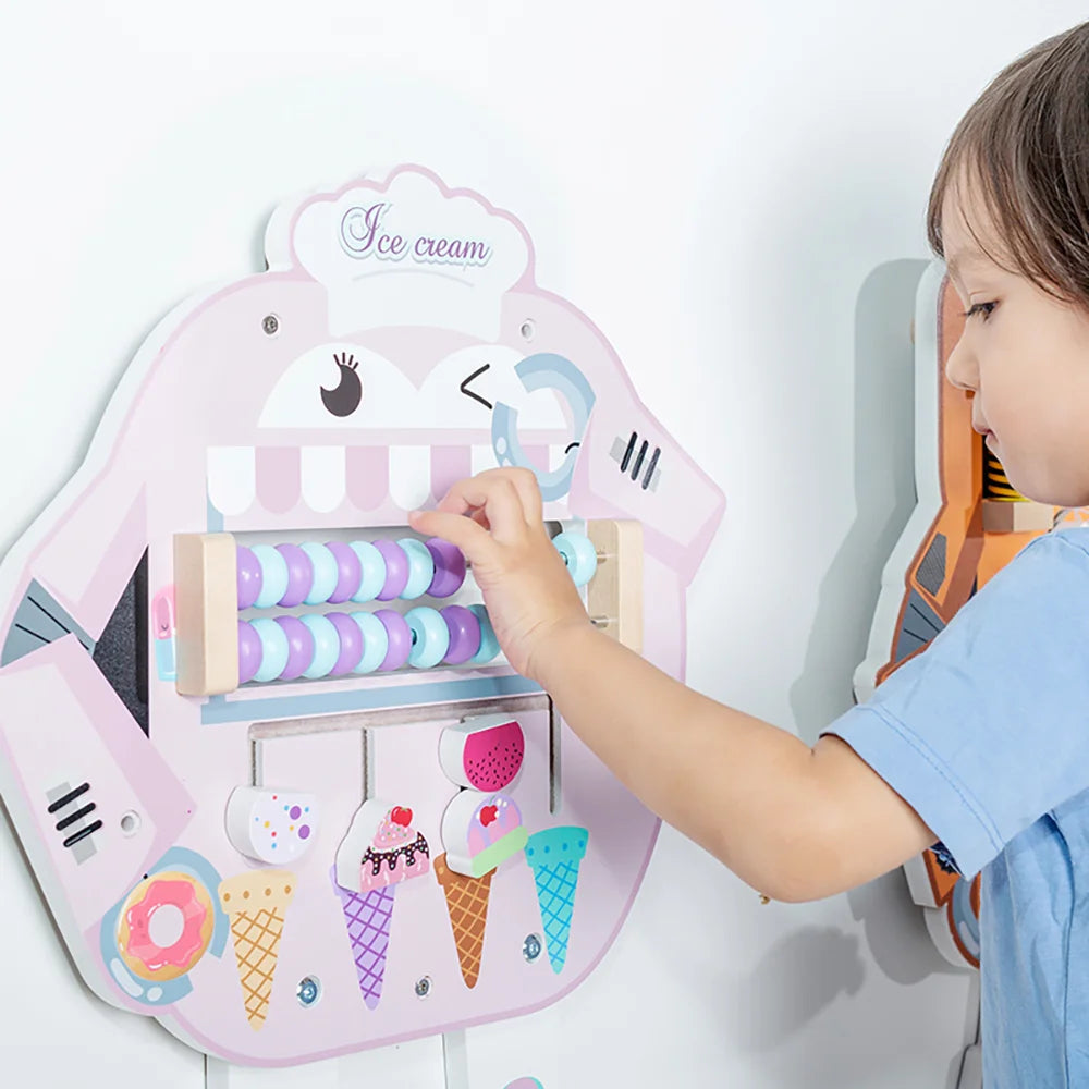 Dessert Truck Robot wall panel by Eduplay – builds creative thinking and fine motor skills