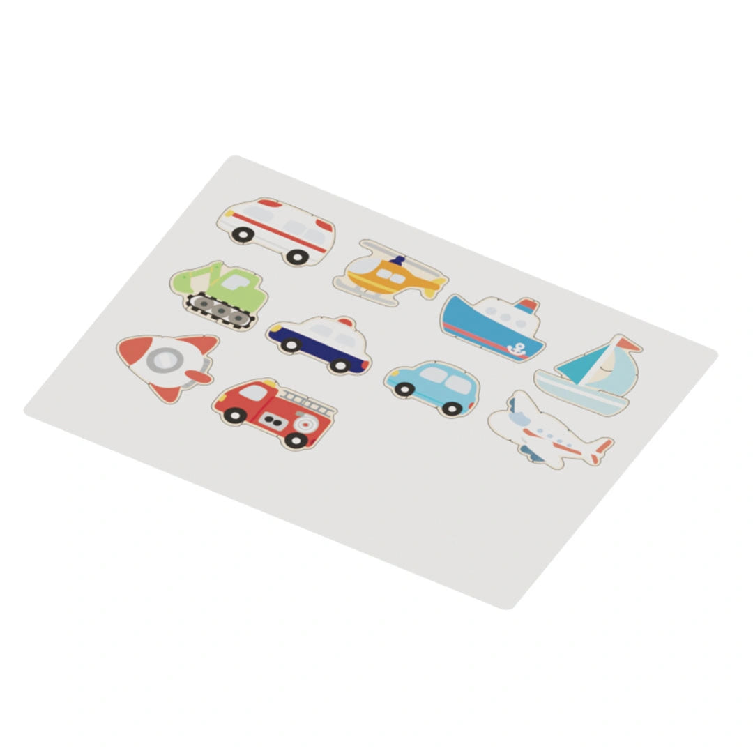 Transportation Tool magnetic board by Eduplay – builds creative thinking and language skills