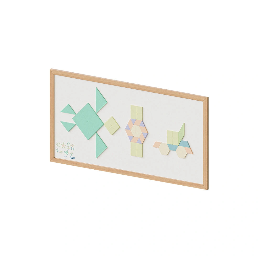 Polygon Building Block magnetic set by Eduplay – builds spatial reasoning and creative thinking