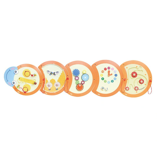 Wall Game Caterpillar panel by Eduplay – builds fine motor skills and problem solving